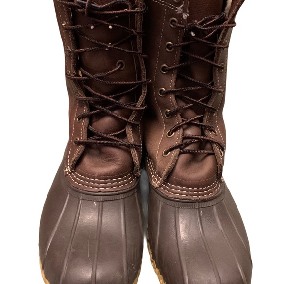 🆕 Sherpa Lined LL Bean Winter Bean Boots - Picture 3 of 7